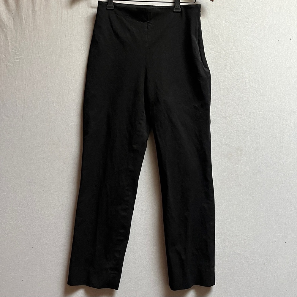COS Black Cropped Slim Fit Trousers Pants Sz 36 EU / 6 US